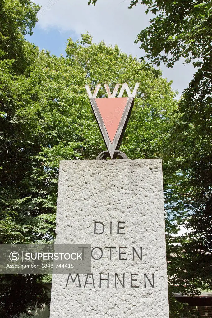 VVN Monument, Union of Persecutees of the Nazi Regime - Federation of Anti-Fascists, VVN-BdA e. V., Teltow, Brandenburg, Germany, Europe