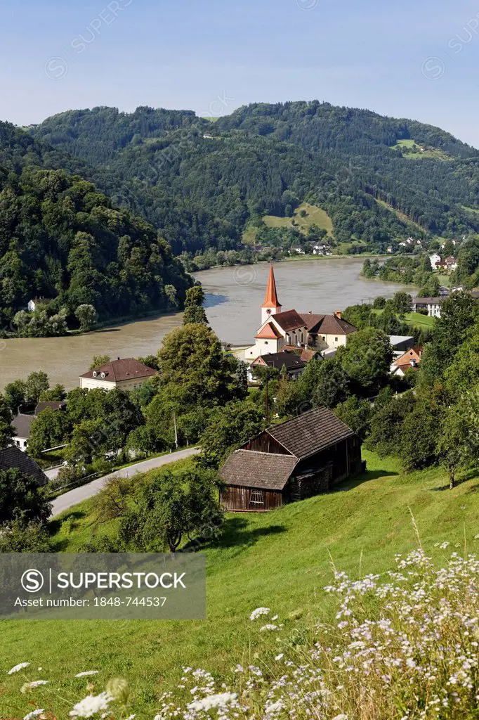 St. Nikola an der Donau, Muehlviertel region, Upper Austria, Austria, Europe