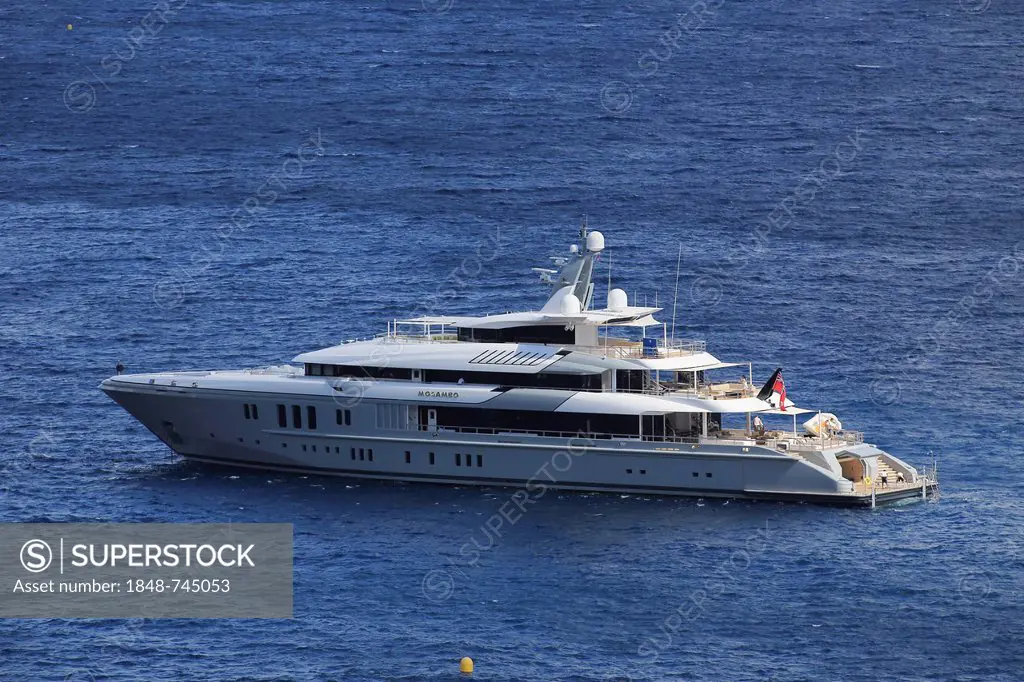 Mogambo, a cruiser built by Nobiskrug, length 73.5 feet, built in 2012, French Riviera, France, Mediterranean Sea, Europe