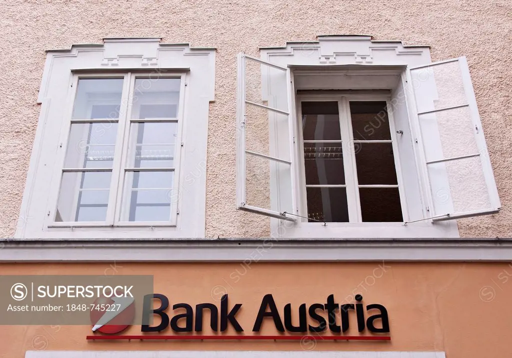 Bank Austria, Salzburg branch office, Salzburg, Austria, Europe