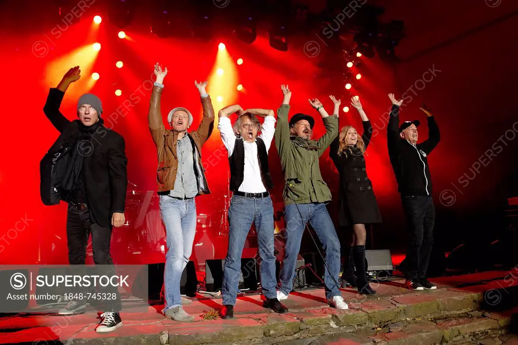 Final concert of the BAP tour, Loreley open air stage, St. Goarshausen, Rhineland-Palatinate, Germany, Europe