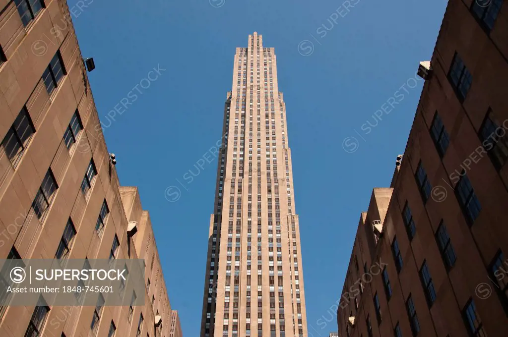 Rockefeller Center, Midtown, Manhattan, New York City, USA, North America, PublicGround
