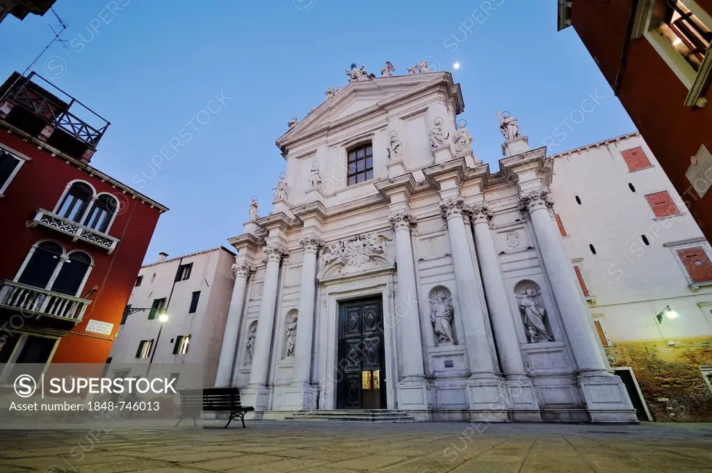 Church of Santa Maria Assunta detta I Gesuiti, Cannaregio, Venice, Venezia, Veneto, Italy, Europe