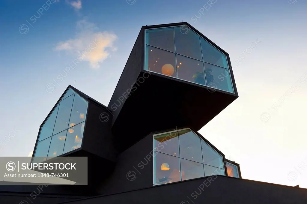 Vitra Haus building, Vitra Design Museum, architects Herzog & de Meuron, Weil am Rhein, Baden-Wuerttemberg, Germany, Europe
