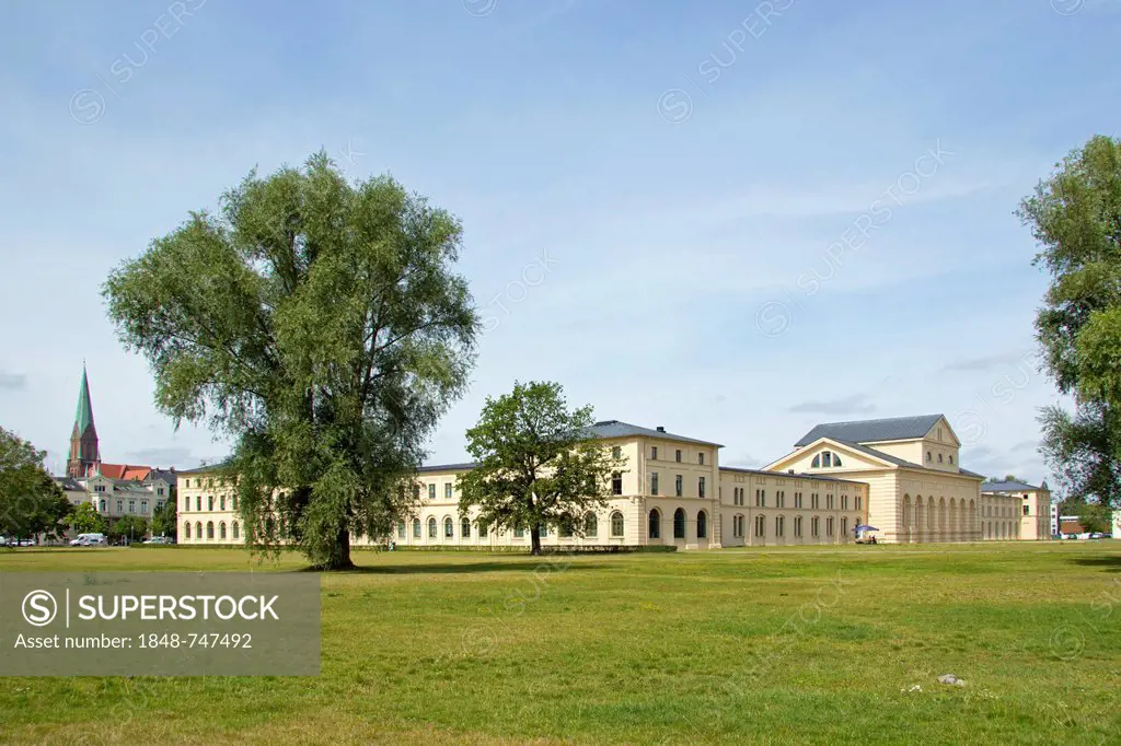 Marstall royal stables, Schwerin, Mecklenburg-Western Pomerania, Germany, Europe