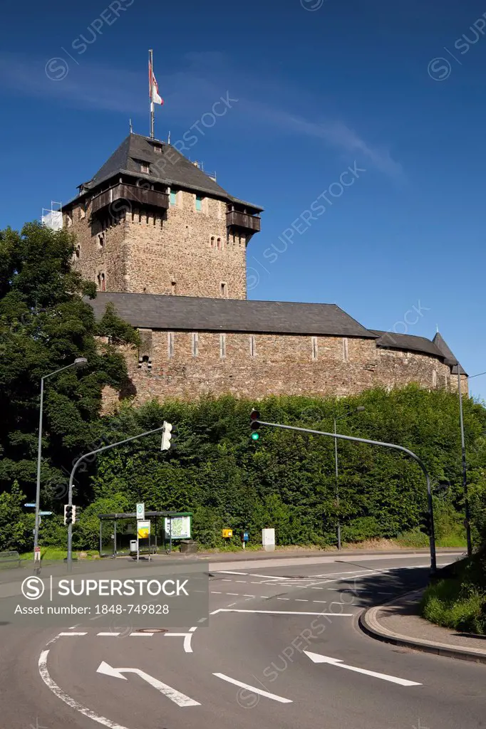Burg Castle, Burg an der Wupper, Solingen, Bergisches Land region, North Rhine-Westphalia, Germany, Europe, PublicGround