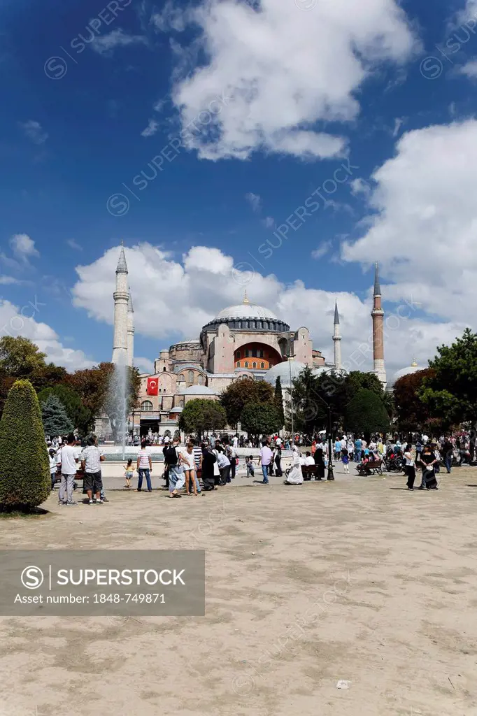 Hagia Sophia, Ayasofya, UNESCO World Heritage Site, Istanbul, Turkey, Europe