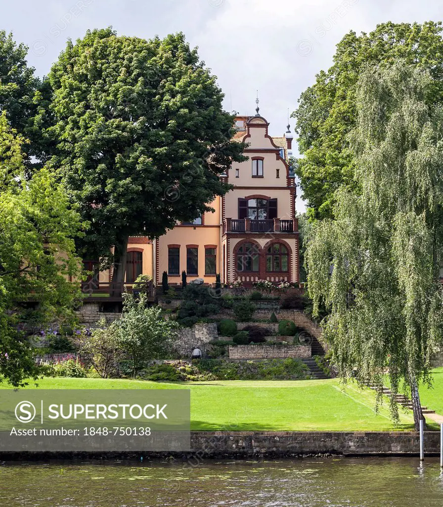 Restored lakeside villa on the outskirts of Berlin, Berlin, Germany, Europe