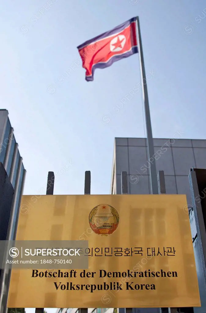Embassy of the Democratic People's Republic of Korea, North Korea, Berlin, Germany, Europe