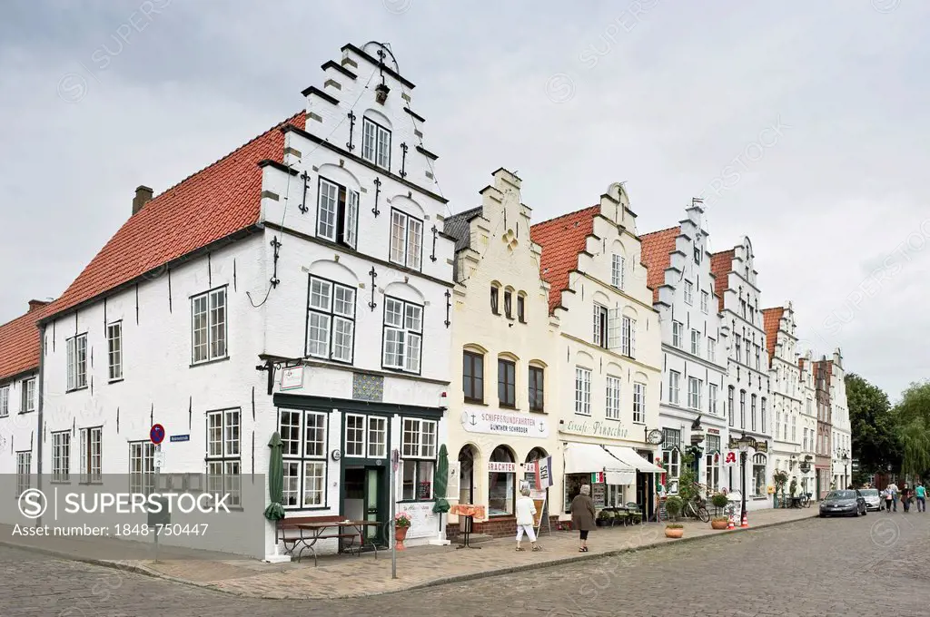 Friedrichstadt, North Frisia, Schleswig-Holstein, Germany, Europe