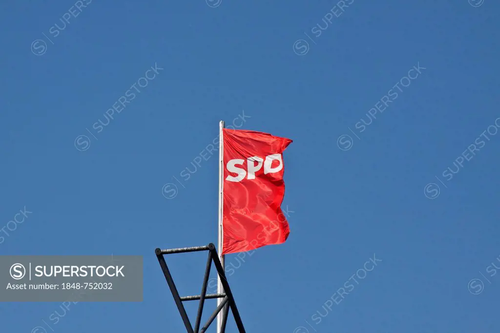 SPD, Social Democratic Party of Germany, Willy-Brandt-Haus building, Berlin, Germany, Europe