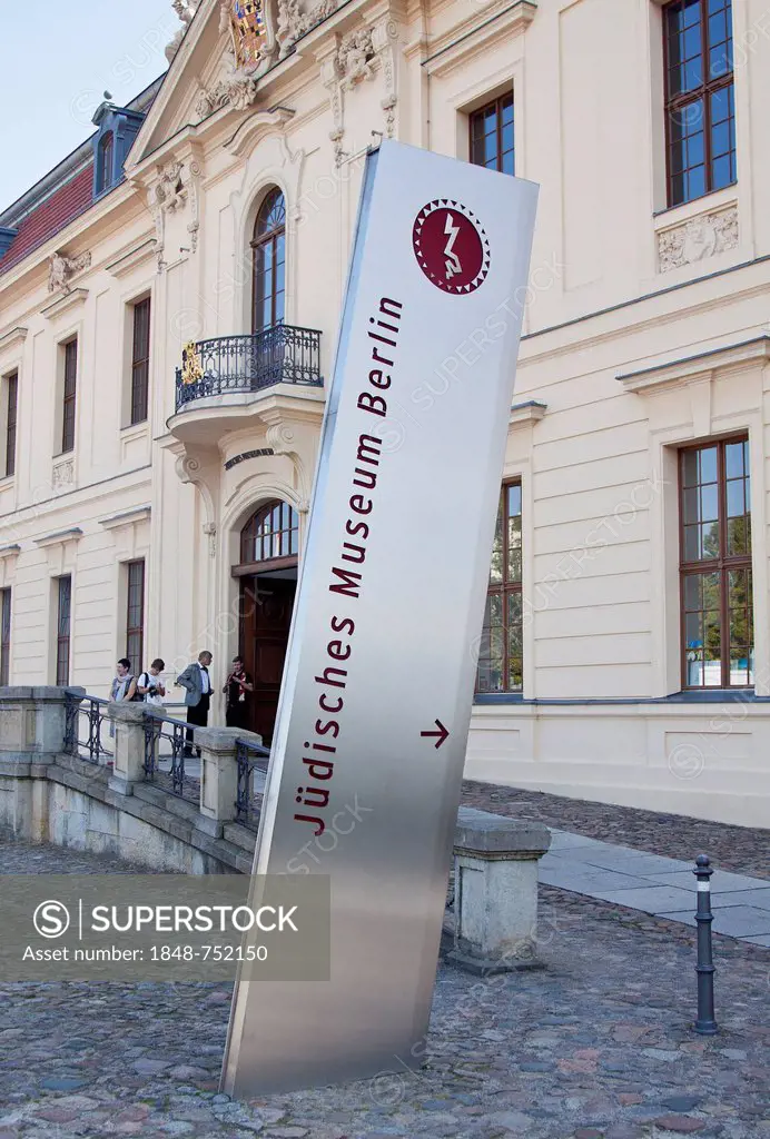 Entrance, Jewish Museum, Berlin, Germany, Europe