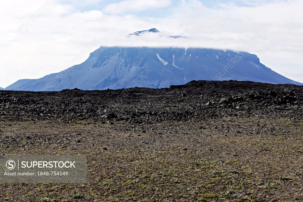 Herdubreid mountain, highlands, Iceland, Europe