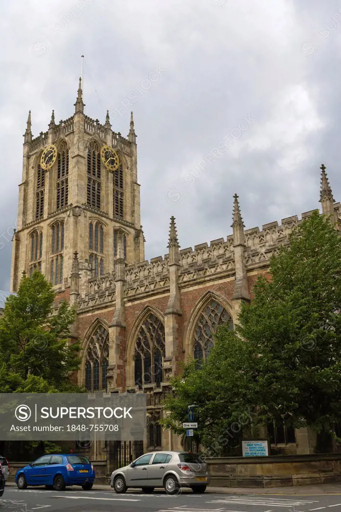 Holy Trinity Church, Market Place, Kingston upon Hull, East Riding of Yorkshire, England, United Kingdom, Europe