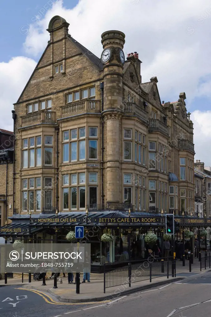 Betty's Cafe and Tea Rooms, Parliament Street, Harrogate, North Yorkshire, England, United Kingdom, Europe