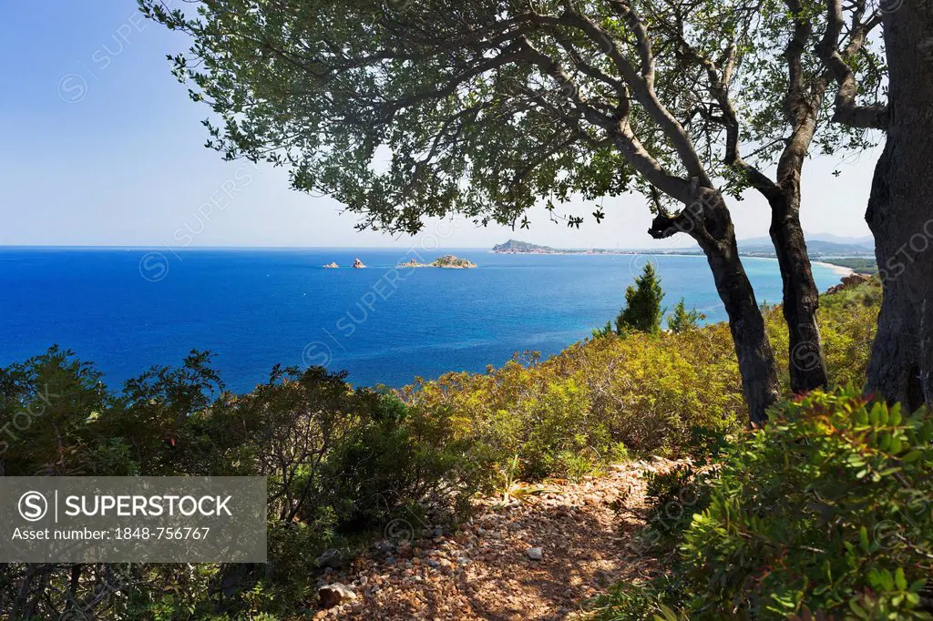 Gulf of Arbatax, Santa Maria Navarese, Baunei, Ogliastra province, Sardinia, Italy, Europe