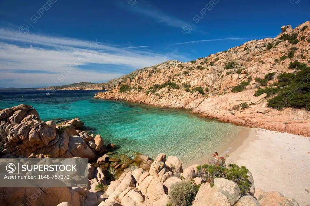 Cala Coticcio, Isola Caprera, La Maddalena Archipelago, Sardinia, Italy, Europe