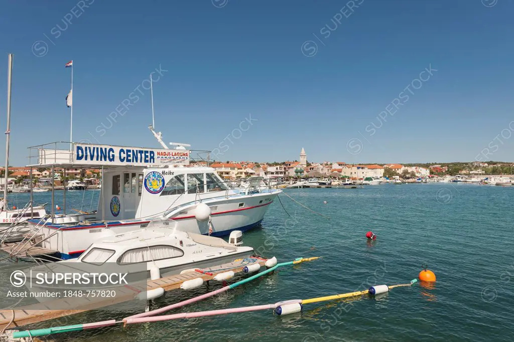 Marina in Pakostane, Dalmatia, Croatia, Southern Europe, Europe