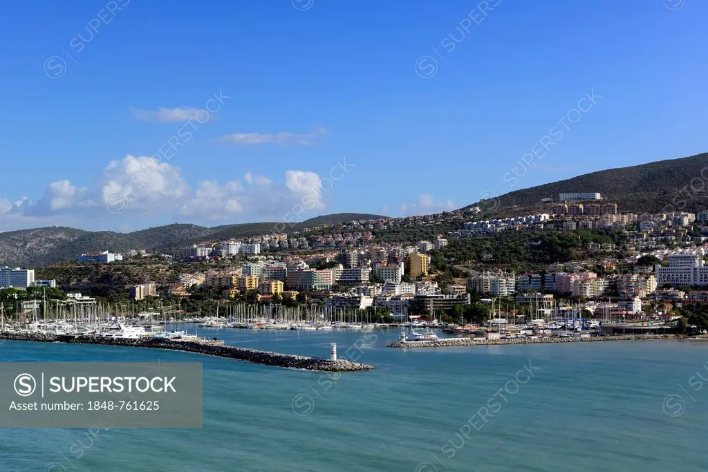 Marina of Kusadasi, South Aegean Coast, Turkey