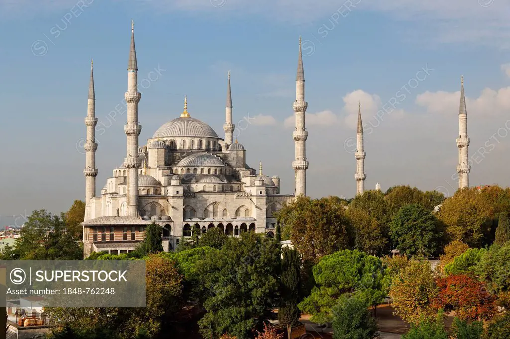 Blue Mosque, Sultan Ahmed Mosque or Sultanahmet Camii