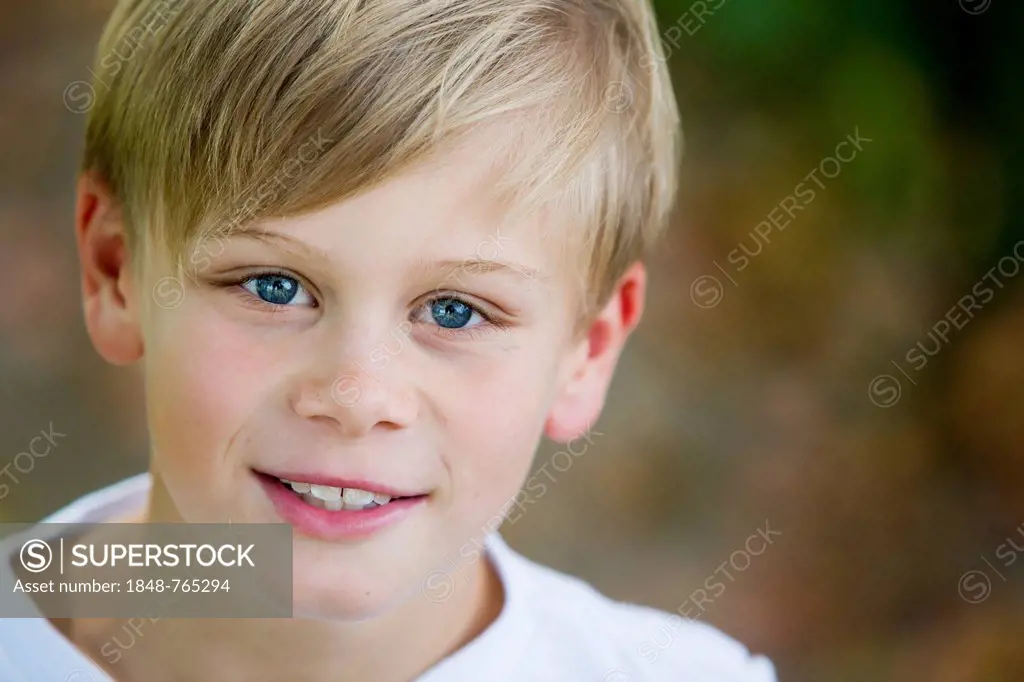 Boy, 9 years old, portrait