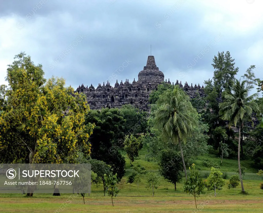 Borobudur Temple Complex, UNESCO World Cultural Heritage Site, Yogyakarta