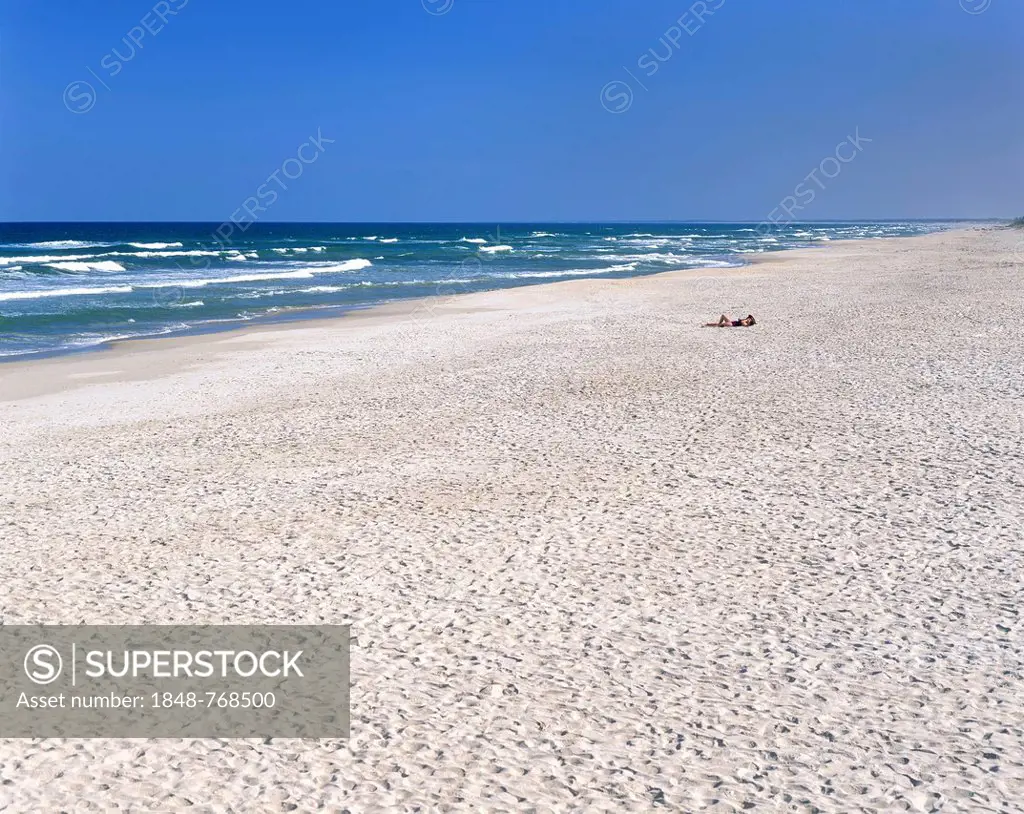 Isolated sandy beach, China Beach, South China Sea