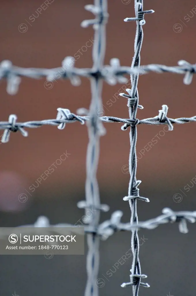 Barbed wire, Neuengamme Concentration Camp Memorial