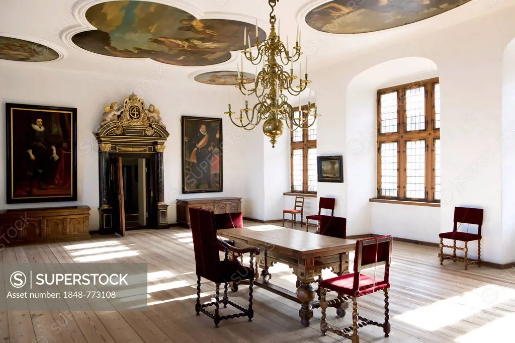 Historical meeting room, Kronborg Castle