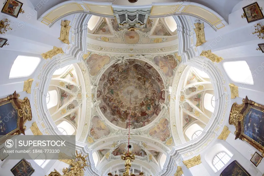 Dome of Laxenburg Church, Baroque church