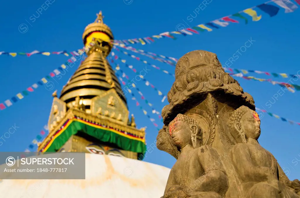 Swayambhunath Stupa, Monkey Temple