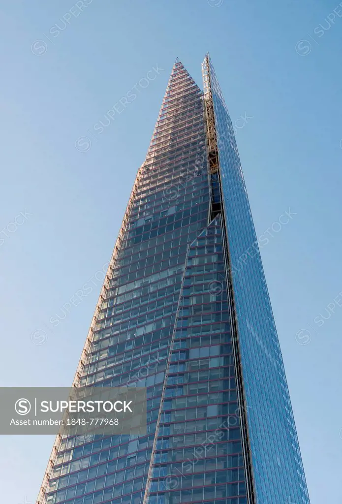 The Shard, 95-storey skyscraper designed by Renzo Piano
