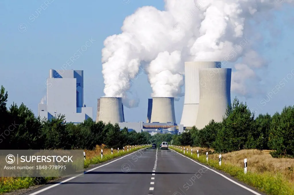 Cooling towers of Schwarze Pumpe Power Station