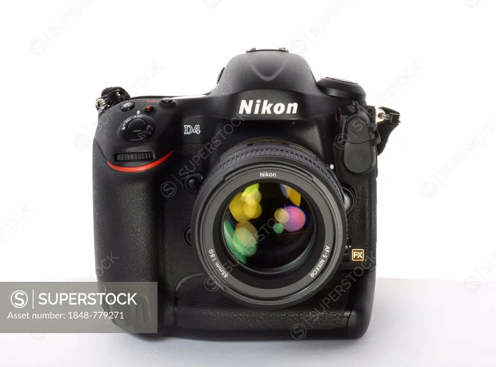 Professional camera, D-SLR Nikon D4 2012