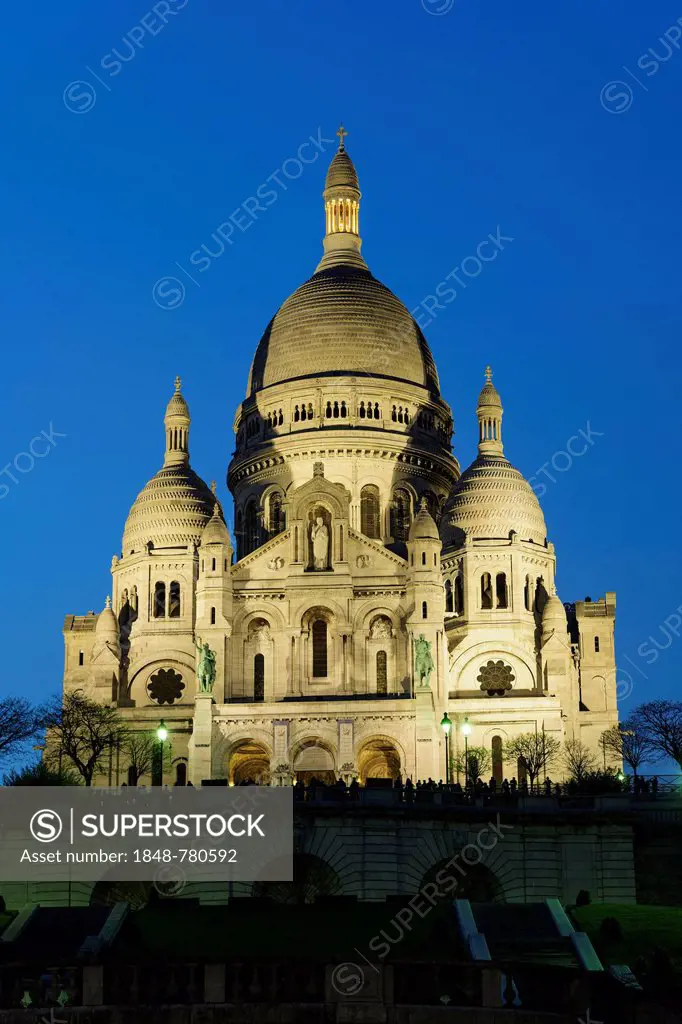 Basilica of the Sacred Heart of Paris, Sacre Coeur, Montmartre