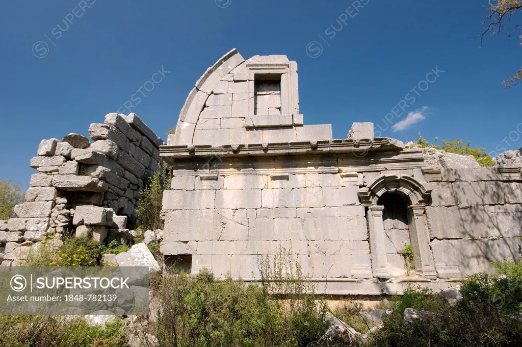 Ruins, antique city of Termessos