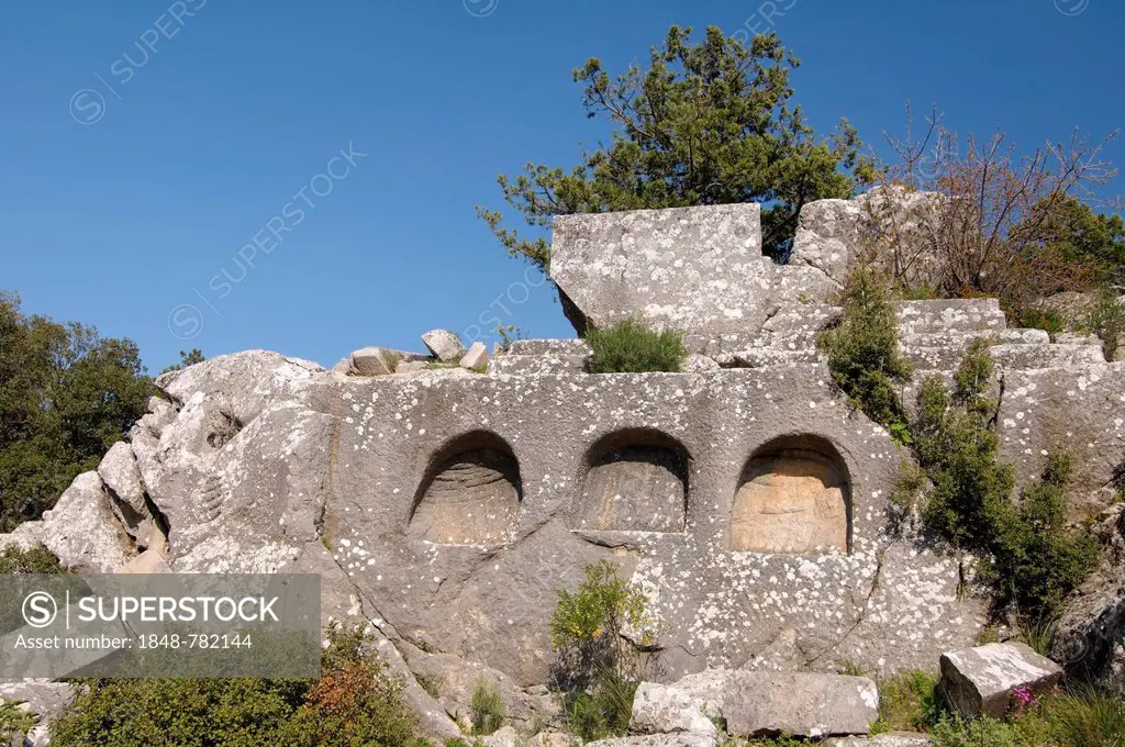 Ruins, antique city of Termessos