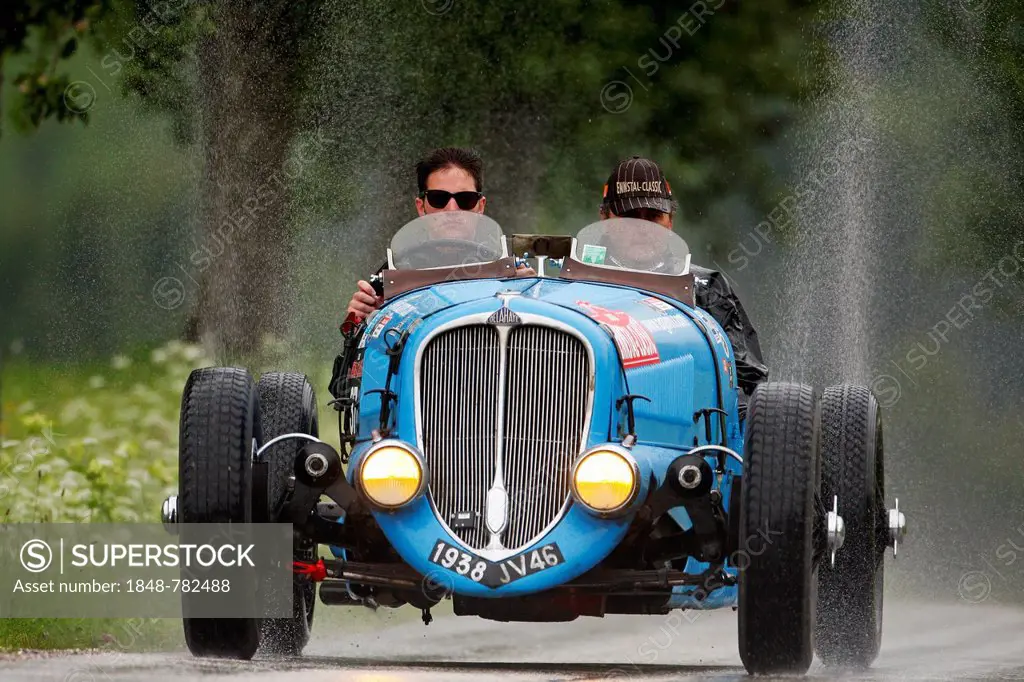 Vintage car, Delahaye Le Mans, built in 1938, Ennstal Classic 2012 classic car rallye