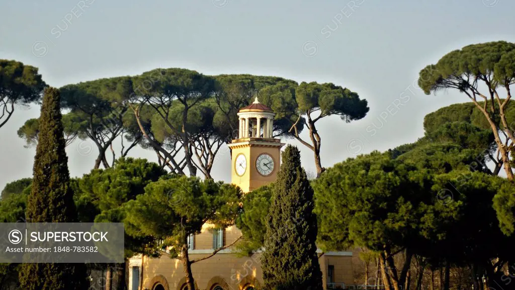 Casino dell'Orologio in Villa Borghese gardens