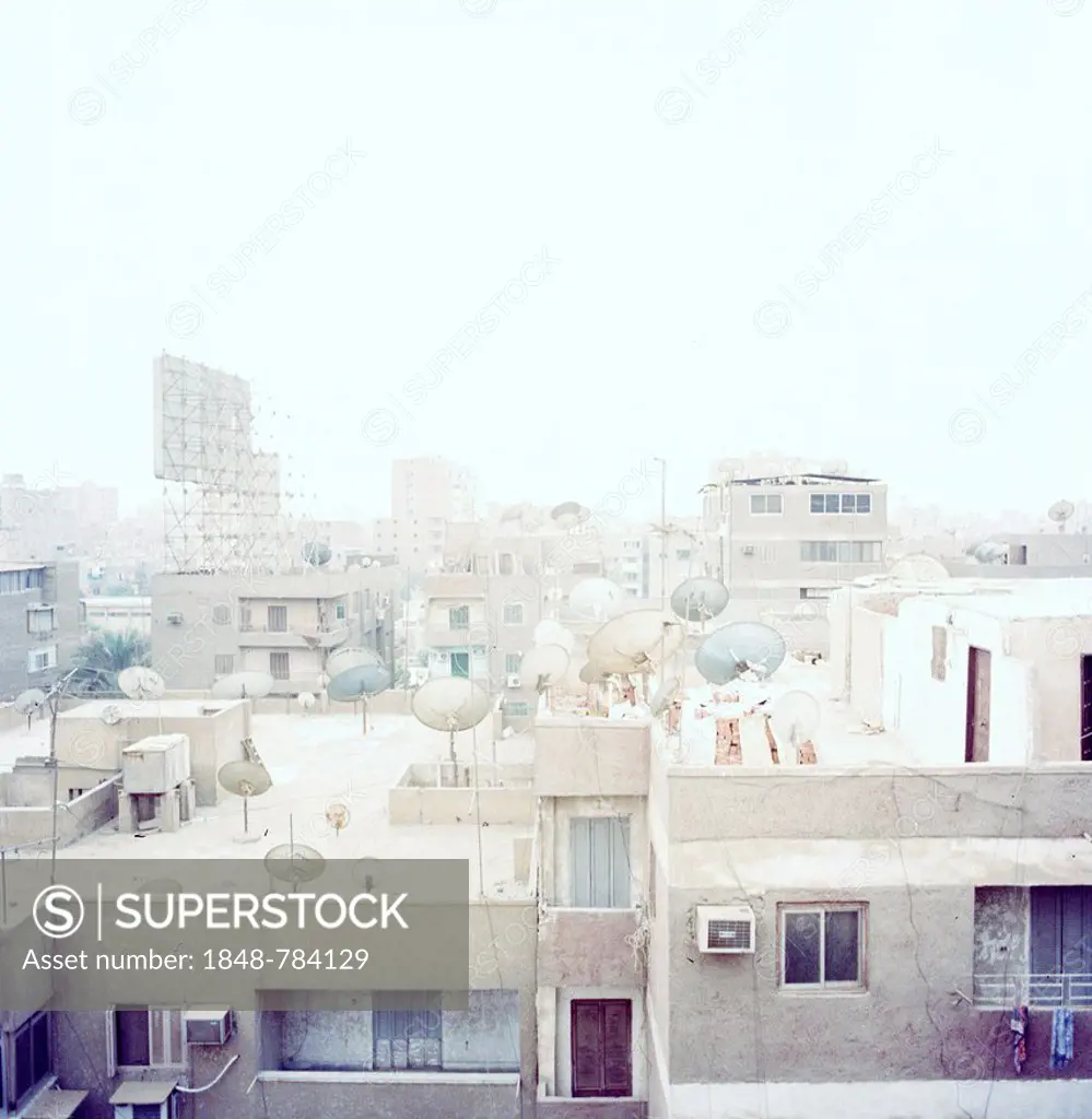View over the roofs of Cairo