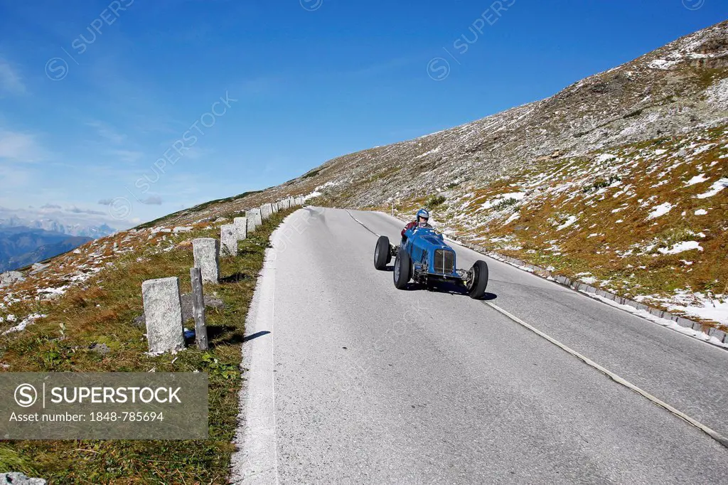 ERA R 4A, built in 1935, International Grossglockner Grand Prix 2012, classic car mountain rally, Grossglockner High Alpine Road