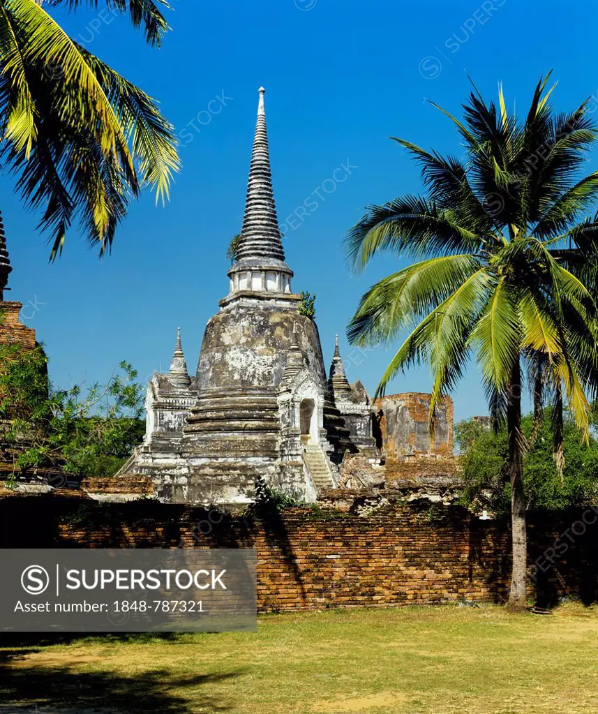 Chedi at Wat Phra Sri Sanphet, UNESCO World Heritage Site