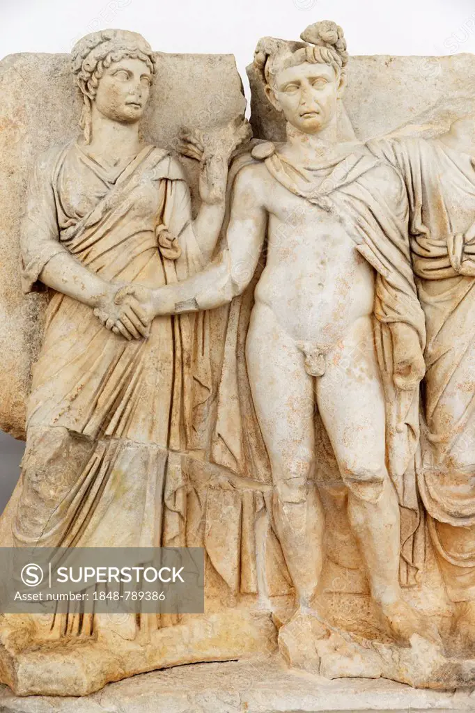 Statues of Claudius and Agrippina, Aphrodisias Museum