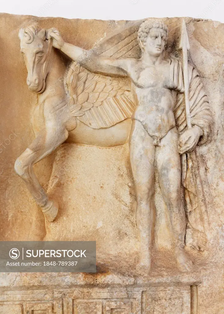 Bellerophontes or Bellerophon with Pegasus, Aphrodisias Museum