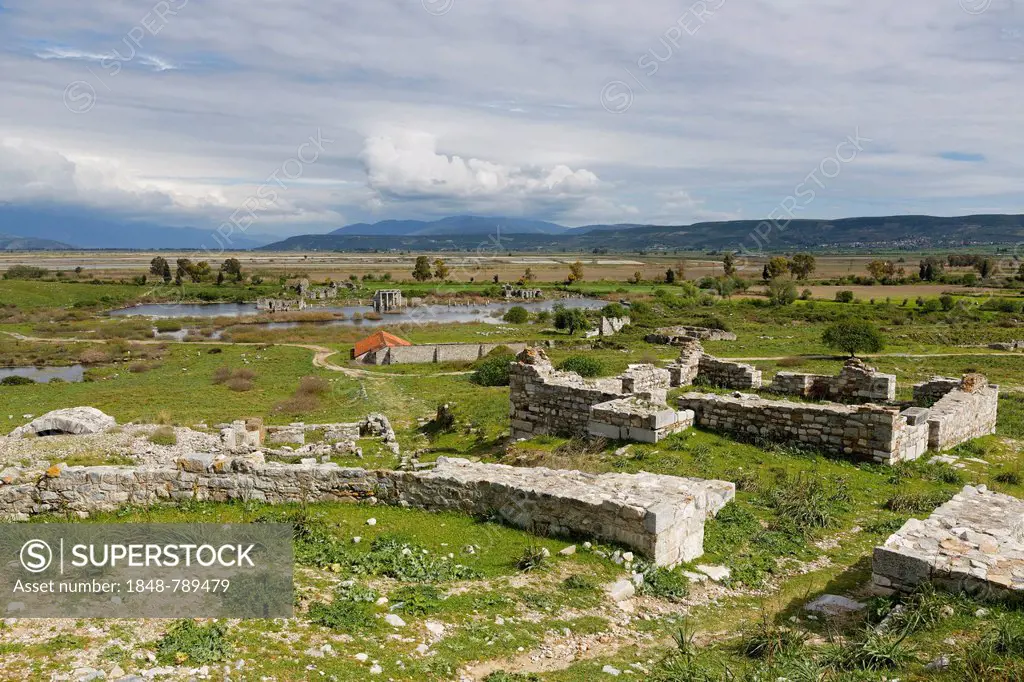 View over North Agora, ancient city of Miletus