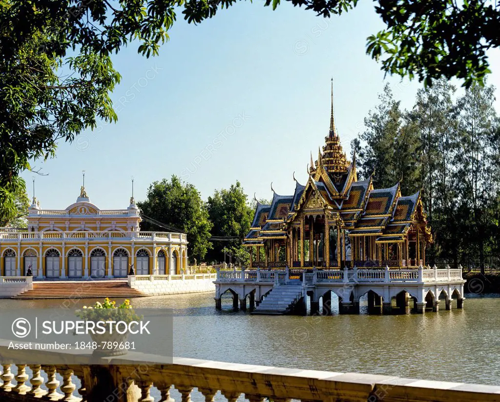 Phra Thinang Aisawan Thippayat Pavilion, summer palace of the royal family
