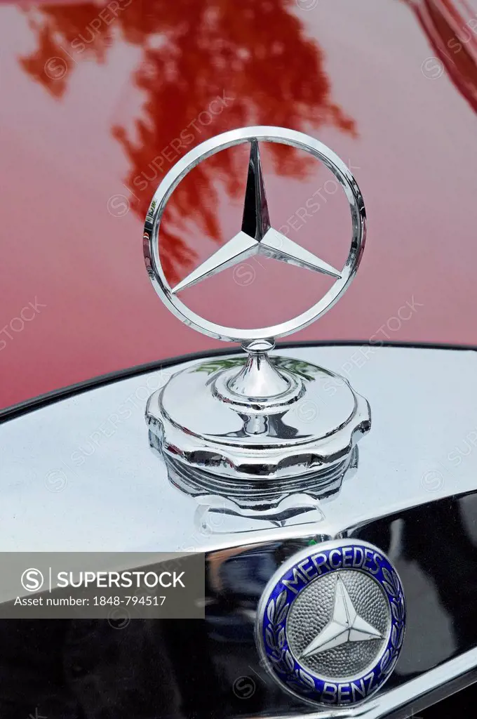 Mercedes star, Mercedes-Benz, vintage car