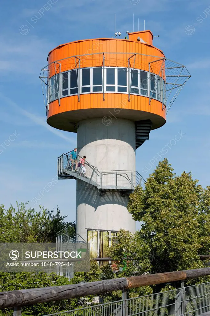 Lookout tower of the Baumkronenpfad or Canopy Walk Way