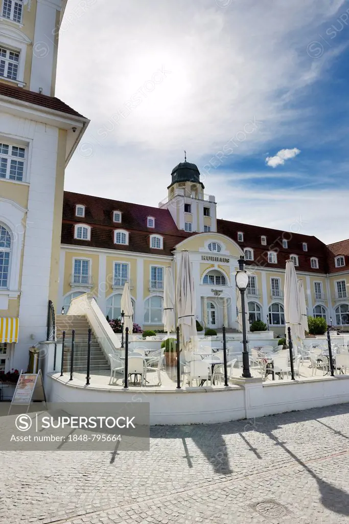 Kurhaus spa building, Baltic Sea resort town of Binz