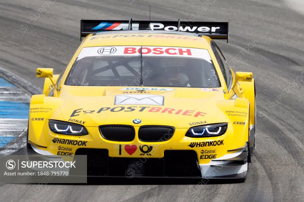 Dirk Werner in a DTM race at the Hockenheimring race track, Baden-Wuerttemberg, Germany, Europe